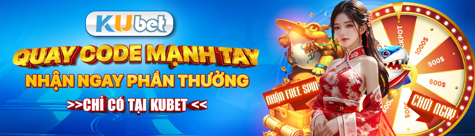 Banner thông tin thương hiệu Kubet số 1