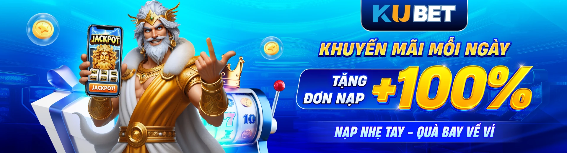 Banner thông tin thương hiệu Kubet số 2